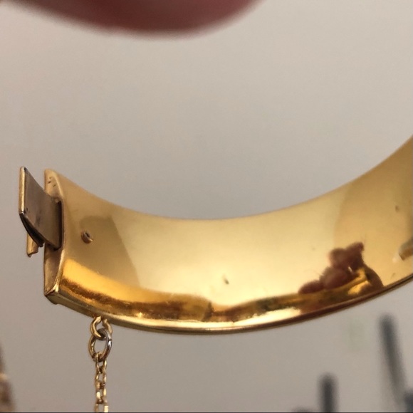 Vintage Damascene Cuff Bracelet - Picture 11 of 16